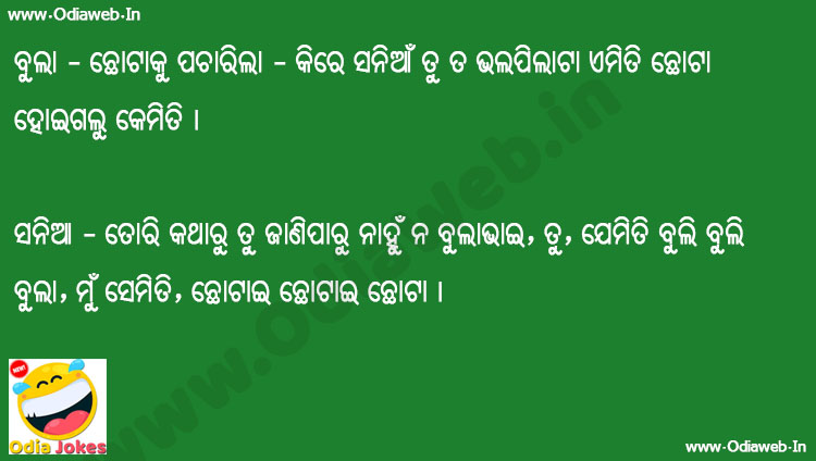 Best Odia Funny Jokes on Two Friends