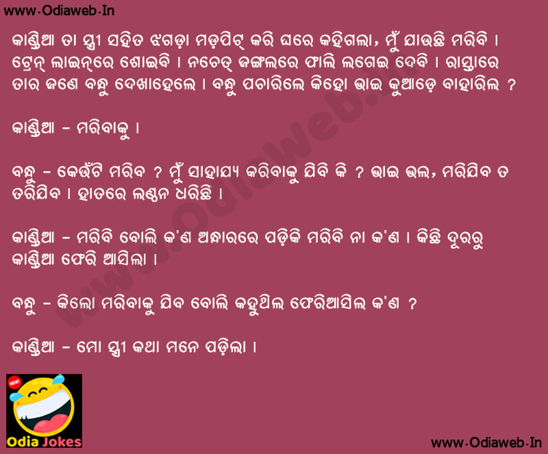 Odia Jokes on Two Friends