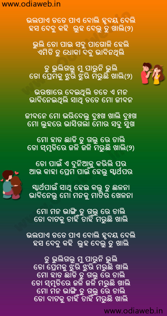 tu buligalu mu paruni bhuli