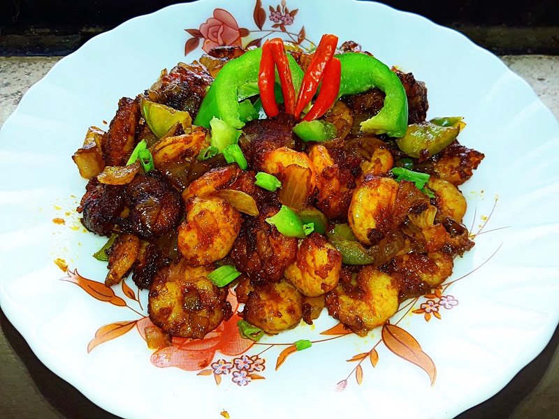 Chili Prawns