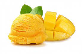 Mango ice cram