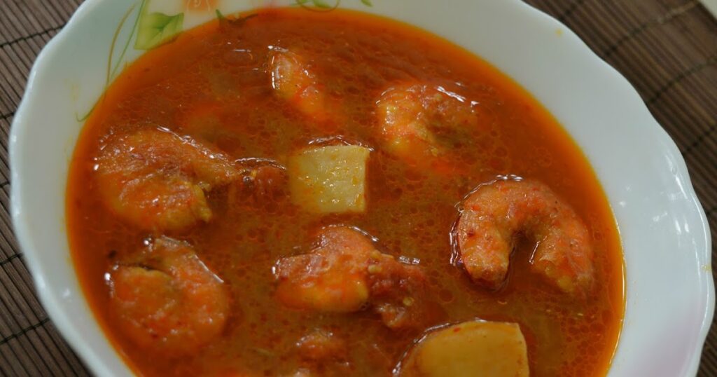 Odia Recipe Chingudi Jhola Chingudi Alu Jhola