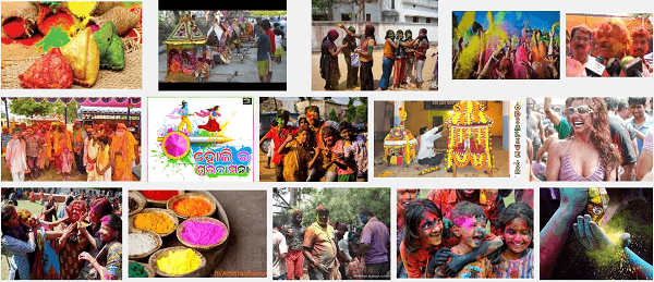 Holi in odisha