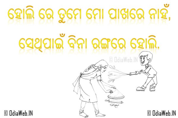 Oriya Shayari For Holi In Odisha