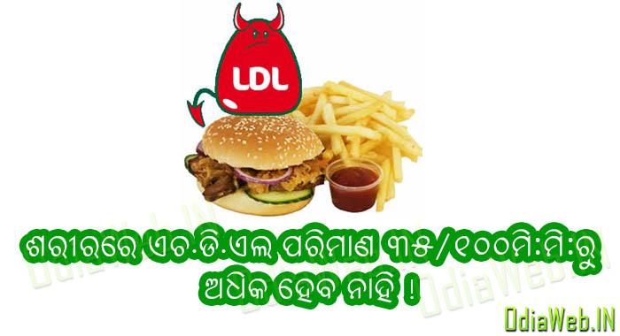 Odia Health Tips - LDL - Bad Cholestrol