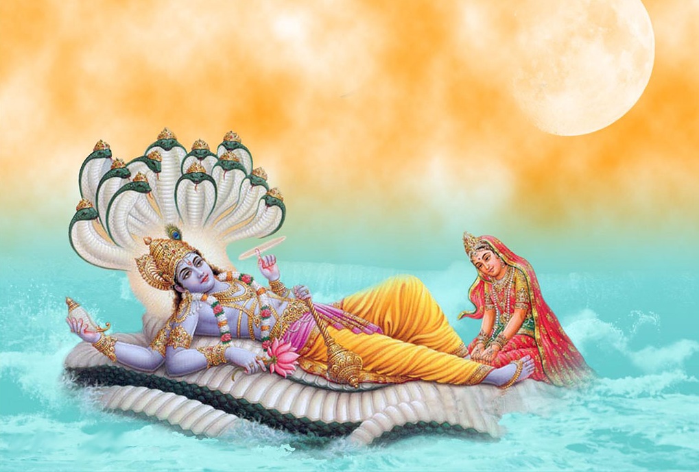 Devshayani Ekadashi ksheer sagar vishnu-laxmi