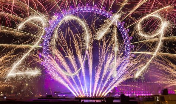 New Years eve in London 2019
