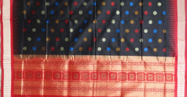 Bomkai Sambalpuri Saree