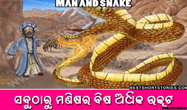 Odia Short Story Sabutharu Manishara Bisha Adhika Utkata