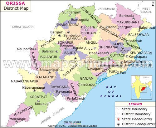 orissa-district-map