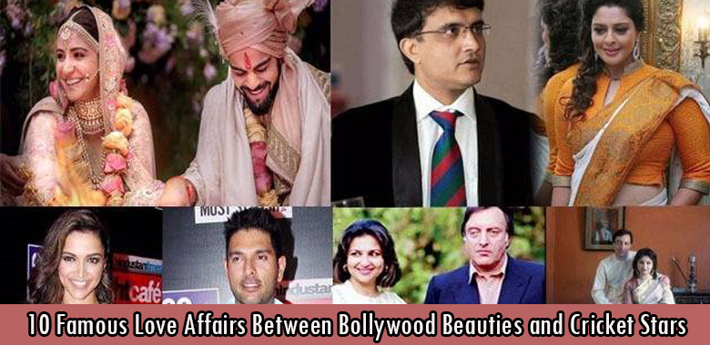 10 Famous Love Affairs Between Bollywood Beauties and Cricket Stars