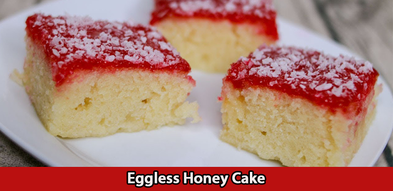 Eggless Honey Cake