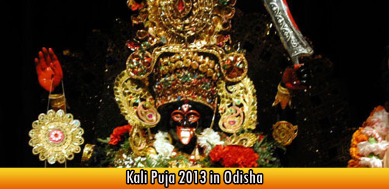 Kali Puja 2013 in Odisha.