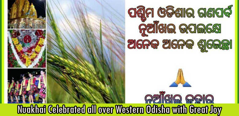 Nuakhai Celebrated all over Western Odisha with Great Joy