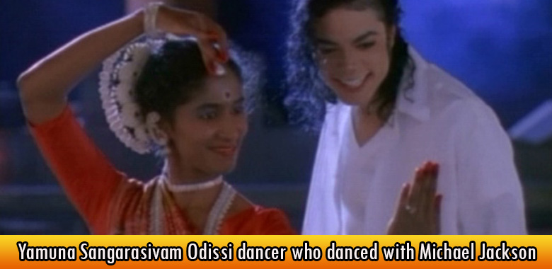 Yamuna Sangarasivam Odissi dancer who danced with Michael Jackson