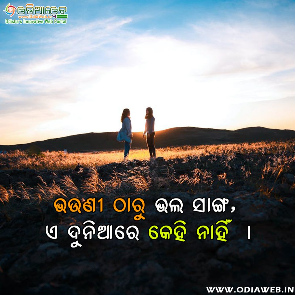 Odia quotes on Sister Friendship