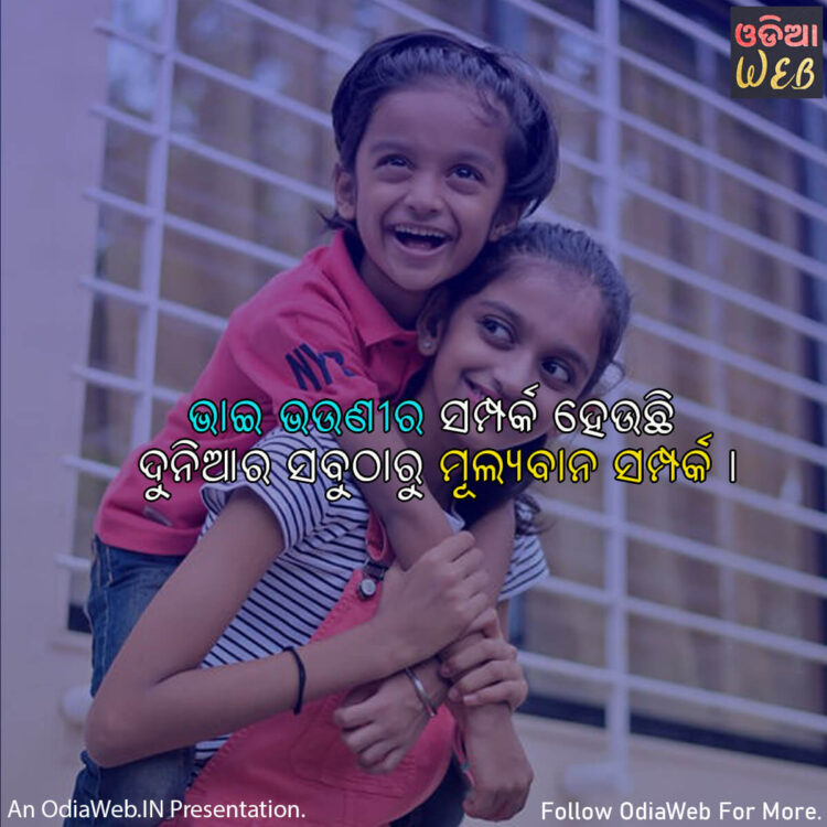 Odia Brother & Sister Quotes2