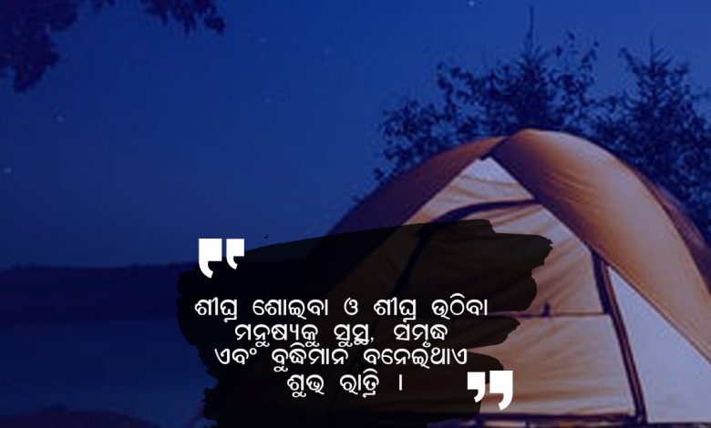 Odia Good Night Message