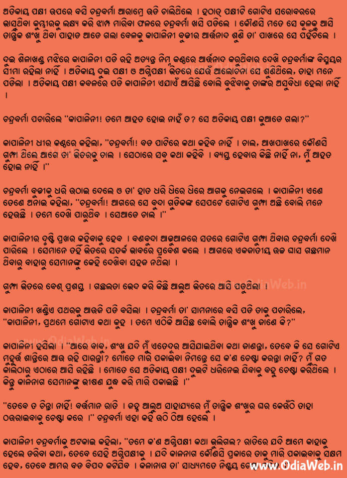 Odia Short Story Dhoosara Durga1