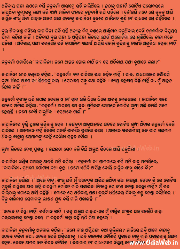 Odia Short Story Dhoosara Durga1