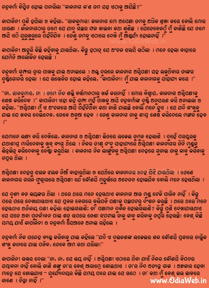 Odia Short Story Dhoosara Durga2