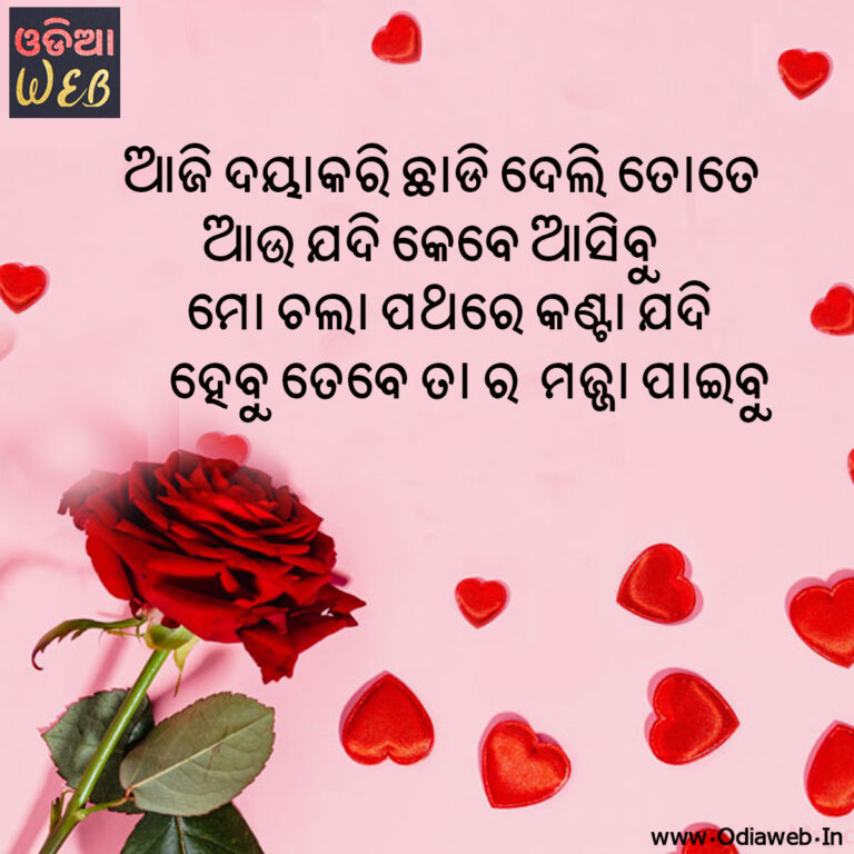 New Odia Sms For Aji dayakari chhadi deli tote Odia Sms
