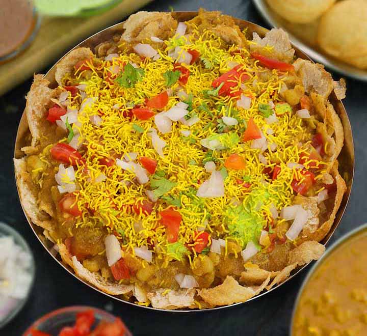 Masala-puri-chaat