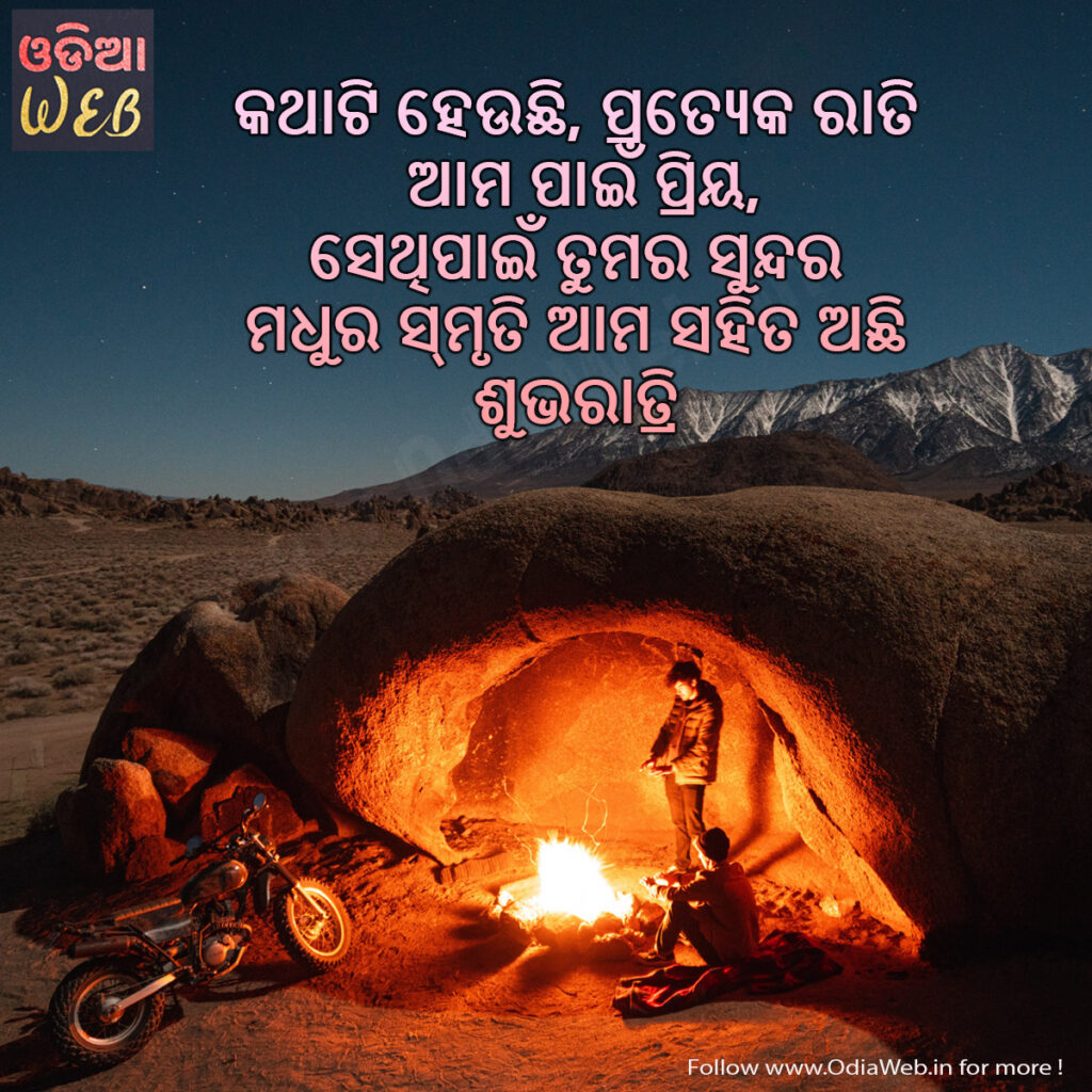 Good Night Odia Shayari