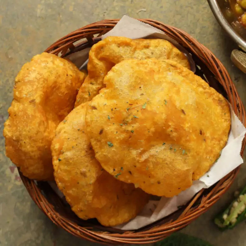 Odia Recipe Aloo Puri