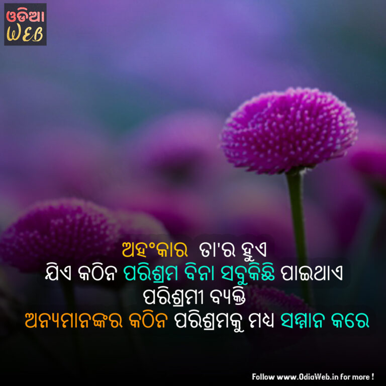 Top-5 Odia Best Quotes
