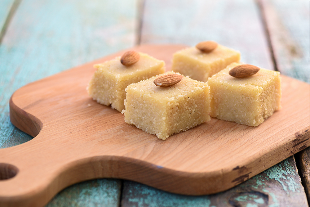 New tasty Recipe Suji-Barfi