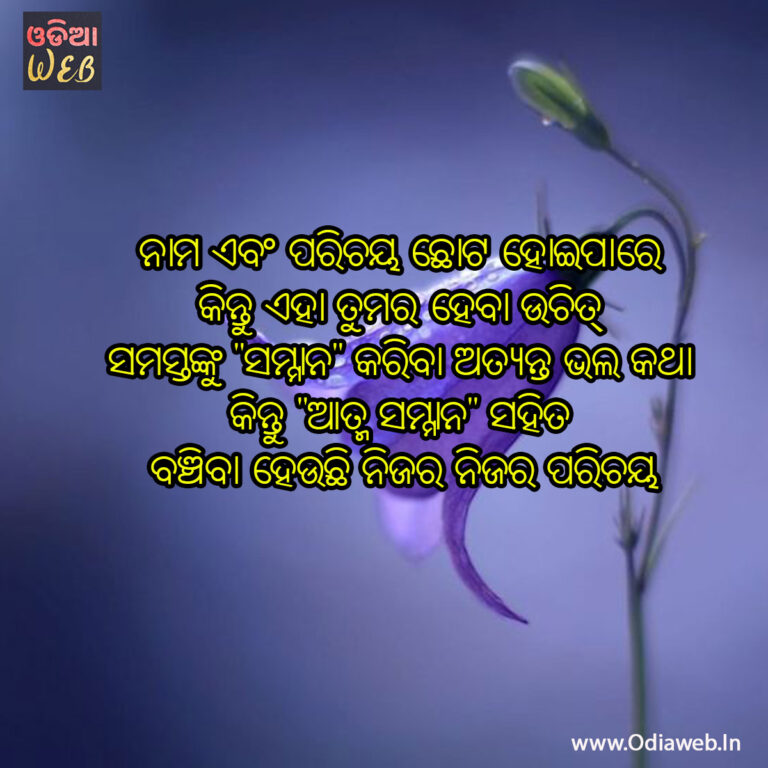 New Odia Top-5 Motivational Sms