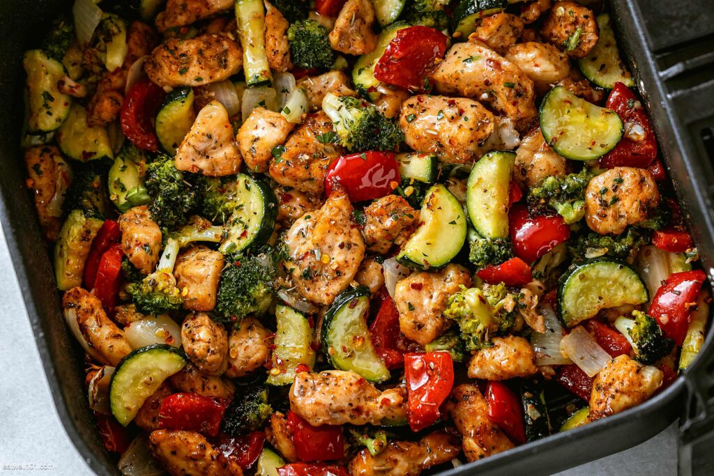 Vegetable chicken