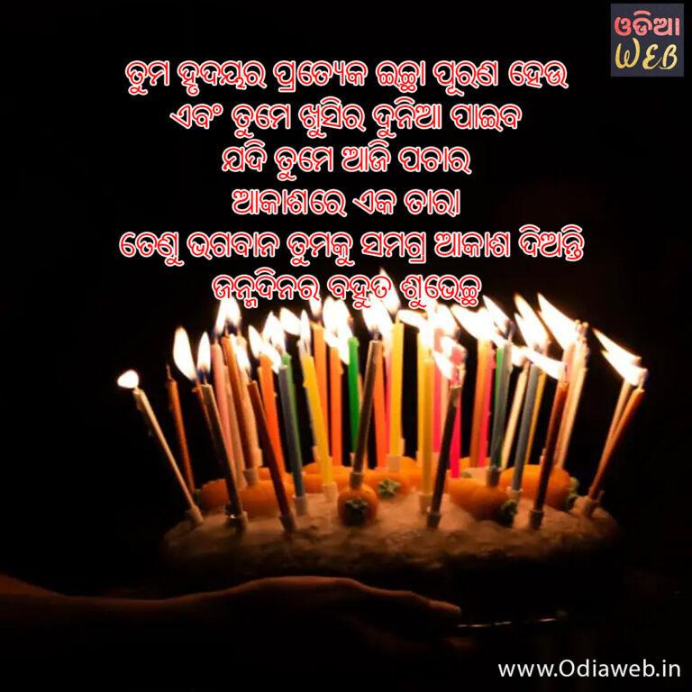 Odia Top-5 Birthday Sms happy birthday odia