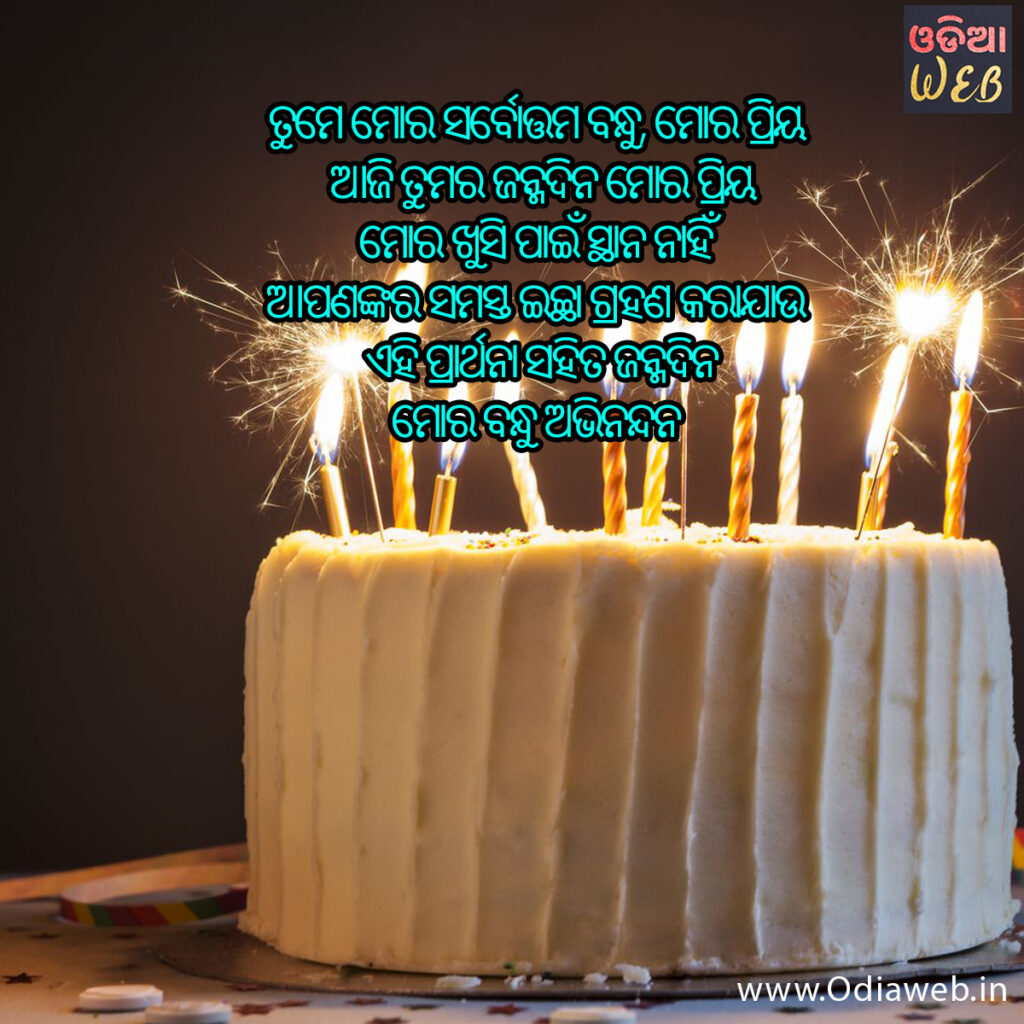 happy birthday odia shayari