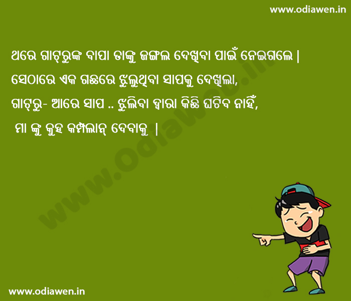 Odia Hasa Katha Joke